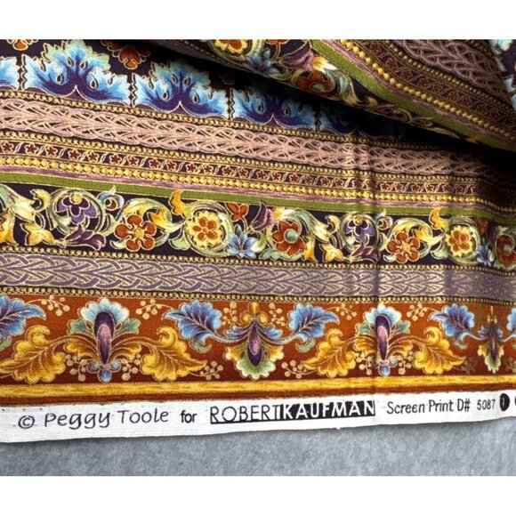 Robert Kaufman Peggy Toole Cotton Fabric 1/2 yard x 44" Multicolor - Picture 6 of 13
